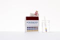 PH indicator sticks Royalty Free Stock Photo