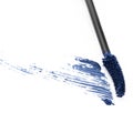 Sample blue mascara