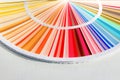 Sample Colors Catalog. Color Palette Guide Royalty Free Stock Photo