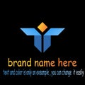 Craetive people logo Royalty Free Stock Photo
