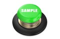 Sample green button Royalty Free Stock Photo