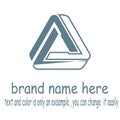 Triangel logo vector