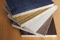 Sample of laminate board. material for interior architecture and construction or furniture finishing design concept Royalty Free Stock Photo