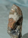 Sample of mineral extracted from the mines Royalty Free Stock Photo