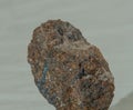 Sample of mineral extracted from the mines Royalty Free Stock Photo