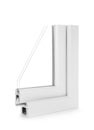 Sample of modern window profile Royalty Free Stock Photo
