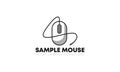 Sample And Unique Mouse Logo Design Template Royalty Free Stock Photo