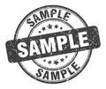 sample stamp