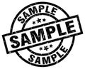 Sample stamp