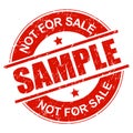 Sample stamp Royalty Free Stock Photo