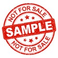 Sample stamp