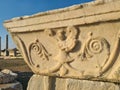 Sample stone carving from an ancient Knidos city_