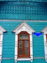 A sample of the 19th century decoration of windows and walls with wooden carvings