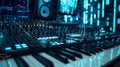 Samples and synths are seamlessly integrated into the track through a precise data flow creating a harmonious blend of