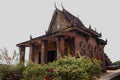 Sampov Pram Pagoda on top of Preah Monivong National Park Royalty Free Stock Photo