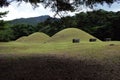 Samreung Royal Tombs, Samneung in Gyeongju, South Korea Royalty Free Stock Photo