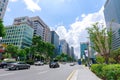 Samseong-dong skyscrapers in the Gangnam district of Seoul city