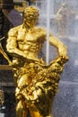 Samson fountain in Peterhof, Russia