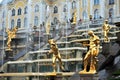 Samson Fountain, Russia Royalty Free Stock Photo