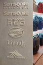 Samsonite, American Tourister, Lipault and High Sierra signs