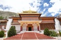 Samstanling Monastery in Nubra valley, Ladakh, India Royalty Free Stock Photo