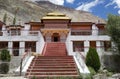 Samstanling Monastery in Nubra valley, Ladakh, India Royalty Free Stock Photo