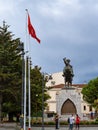 Samsun / Turkey - August 04 2019: The monument of Mustafa Kemal Ataturk the founder of Turkey