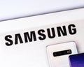 Samsung Company Logo Royalty Free Stock Photo