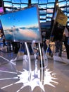 Samsung convention booth at CES 2010