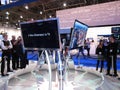 Samsung convention booth at CES 2010