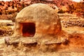 Adobe stove in Jemez Springs