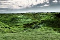 Badlands landscape Royalty Free Stock Photo