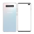 Samsung galaxy s10 plus Royalty Free Stock Photo