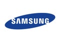 Samsung Logo Royalty Free Stock Photo