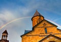 Samtavro monastery in Mtskheta Royalty Free Stock Photo