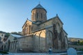 Samtavro transfiguration orthodox church and nunnery of St. Nino in Mtskheta, Georgia Royalty Free Stock Photo