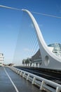 The Samuel Beckett Bridge in Dublin