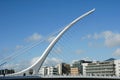 The Samuel Beckett Bridge in Dublin