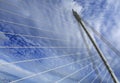 Samuel Beckett Bridge, Dublin, Ireland. Royalty Free Stock Photo