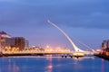 Samuel Beckett Bridge Dublin Ireland Royalty Free Stock Photo