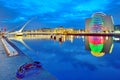 Samuel Beckett Bridge in Dublin