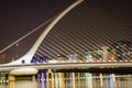 Samuel Beckett Bridge in Dublin Royalty Free Stock Photo