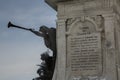 Samuel Champlain Monument in Quebec City, Canada