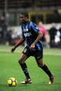 Samuel Eto`o in action during the match Royalty Free Stock Photo