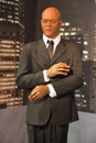 Samuel Jackson wax statue at Hollywood Wax Museum in Pigeon Forge, Tennessee Royalty Free Stock Photo