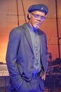 Samuel Jackson wax statue at Madame Tussauds Wax Museum at ICON Park in Orlando, Florida