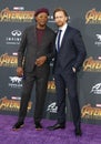 Samuel L. Jackson and Tom Hiddleston