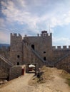 Samuels fortress in Ohrid in Macedonia 9.8.2015
