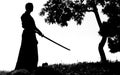 Samurai Royalty Free Stock Photo