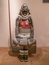 Samurai armor displayed at the metropolitan museum